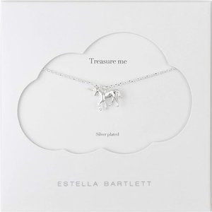 Estella Bartlett Unicorn Silver Necklace New in Package